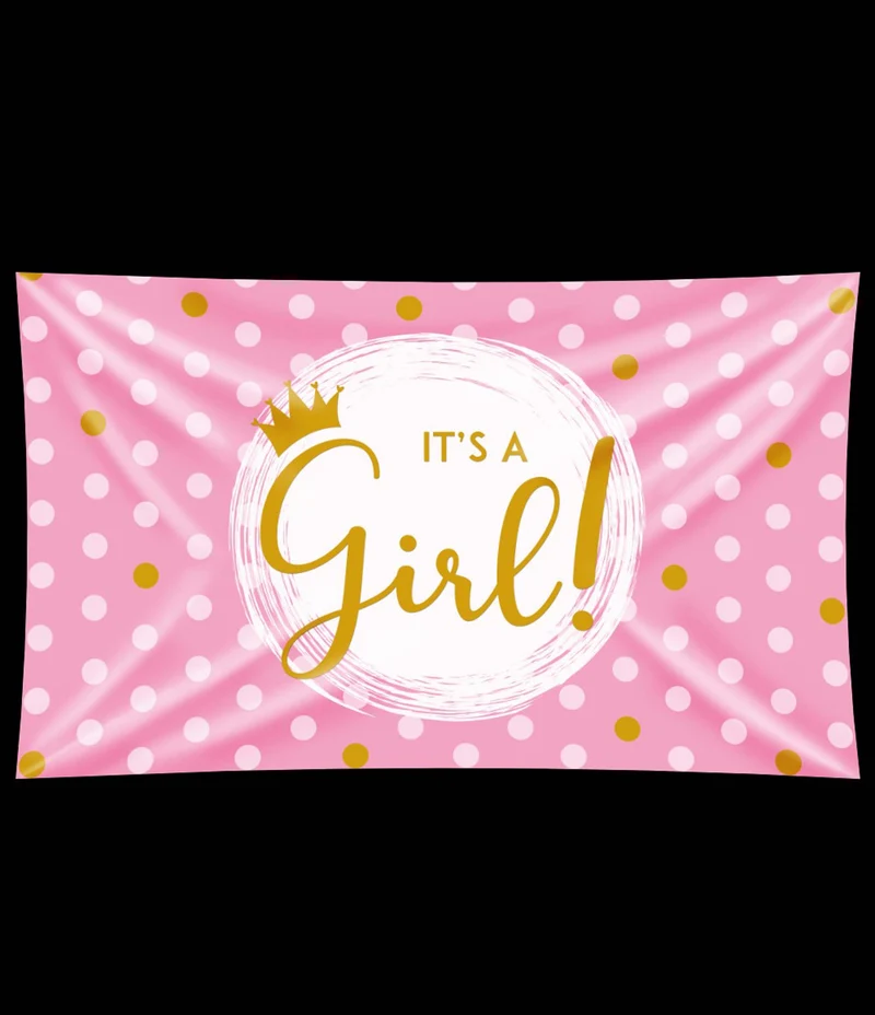 Gevelvlag XXL - It's a girl