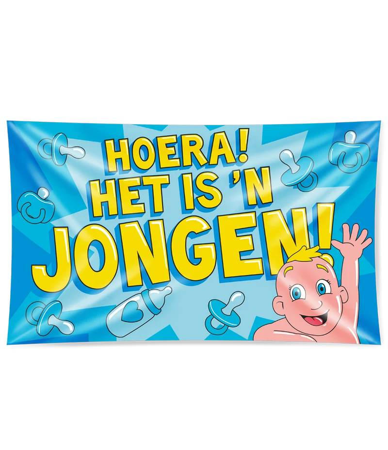 Gevelvlag XXL - Geboorte jongen
