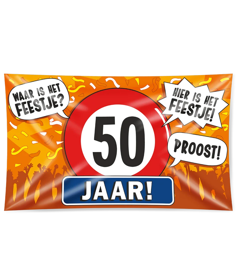 Gevelvlag XXL - 50 jaar