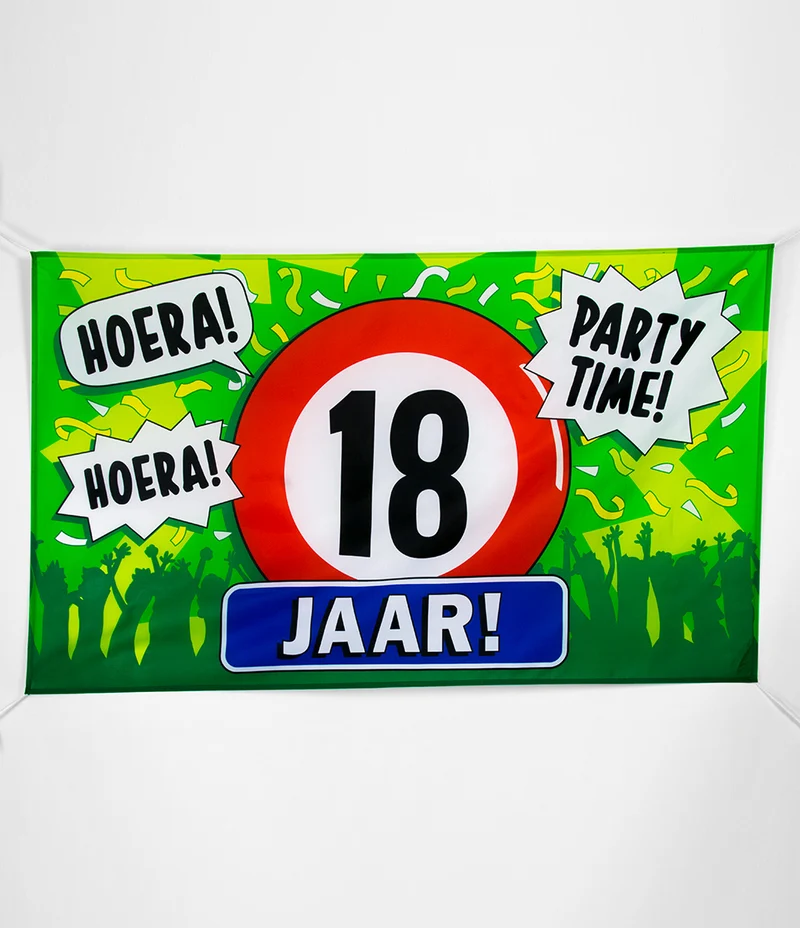 Gevelvlag XXL - 18 jaar