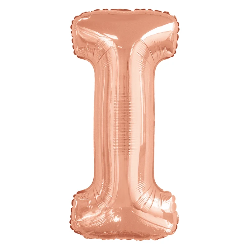 Letterballon I Rose Goud XL 86cm