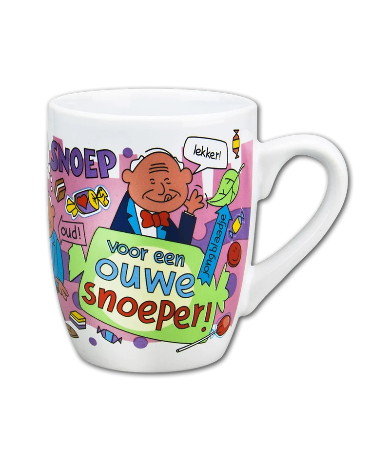 Cartoonmok - Ouwe snoeper
