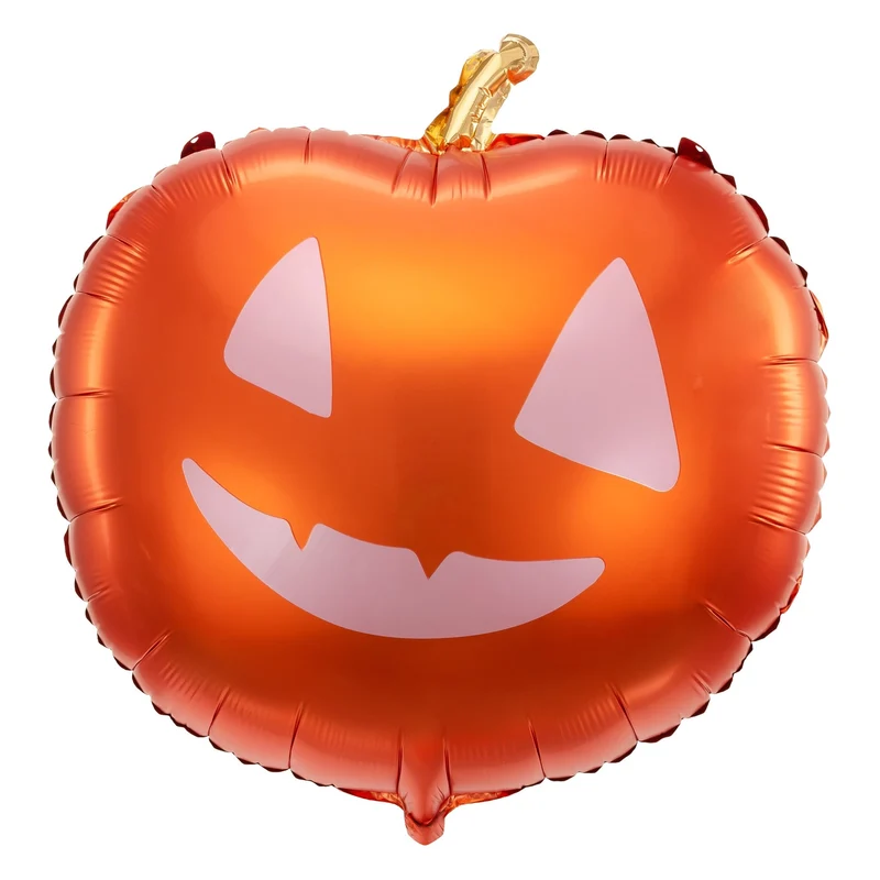 Halloween folieballon pompoen oranje 40x40cm