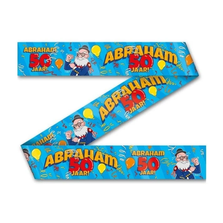 Abraham Cartoon - Afzetlint - 12 meter