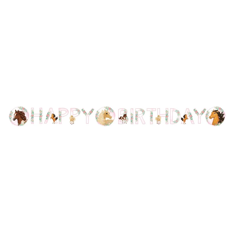 Beautiful Horses happy birthday letterslinger