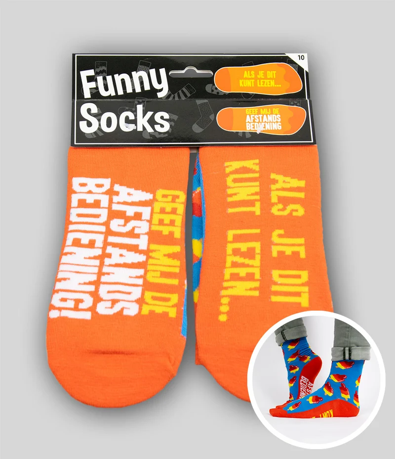 Funny socks - Afstandsbediening