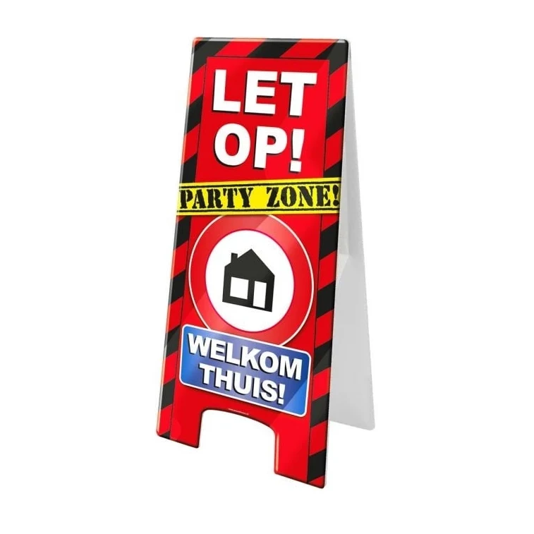 Welkom Thuis Verkeersbord - Warningsign
