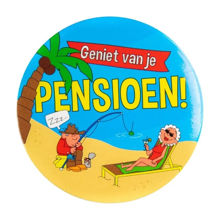 Button klein - Pensioen