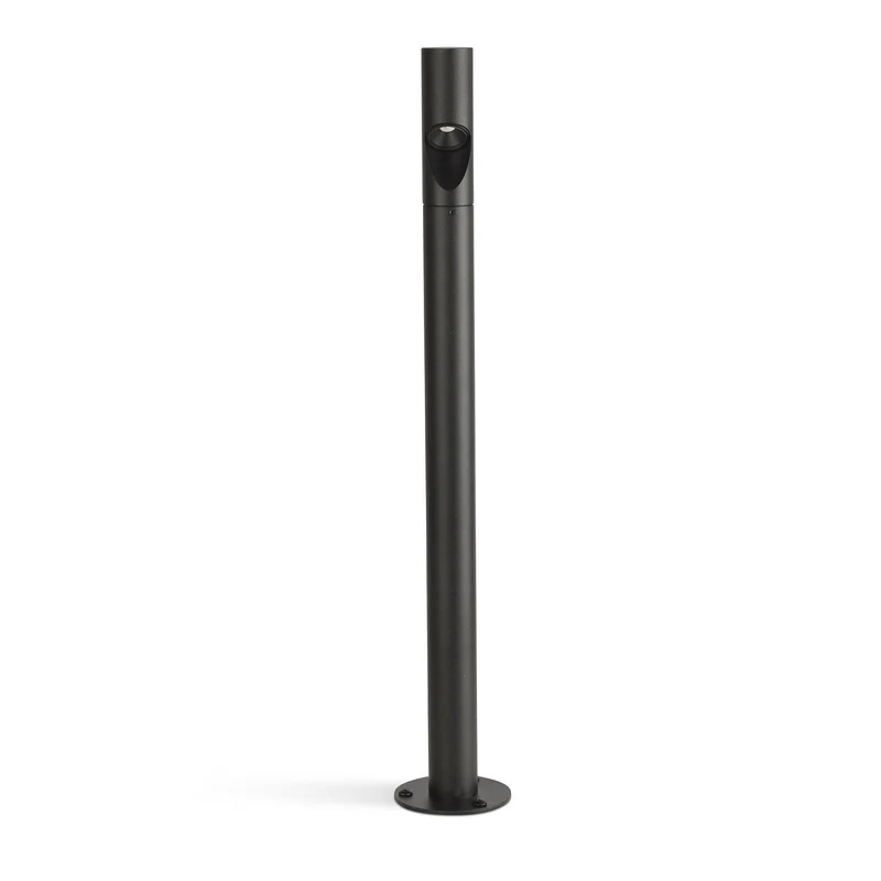 Faro Bezel Zwarte LED Tuinpaallamp 8W 2700K IP65