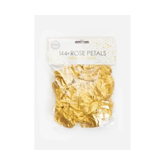 Rozenblaadjes Metallic Goud - 144 stuks