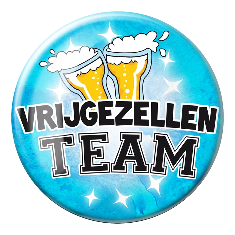 Button XL - Vrijgezel heren
