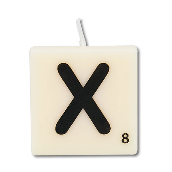 Letterkaarsje - X