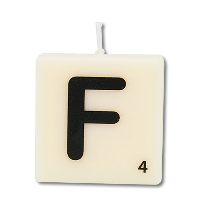 Letterkaarsje - F