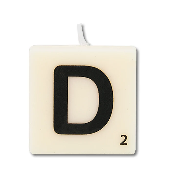 Letterkaarsje - D