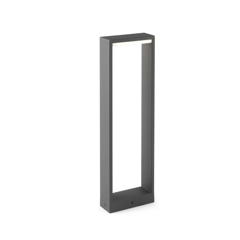 Faro Alp - LED Outdoor Tuinpaal Kort Donkergrijs IP54