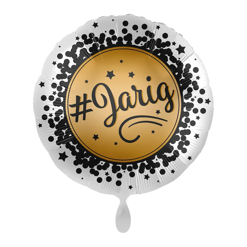 Folieballon #Jarig