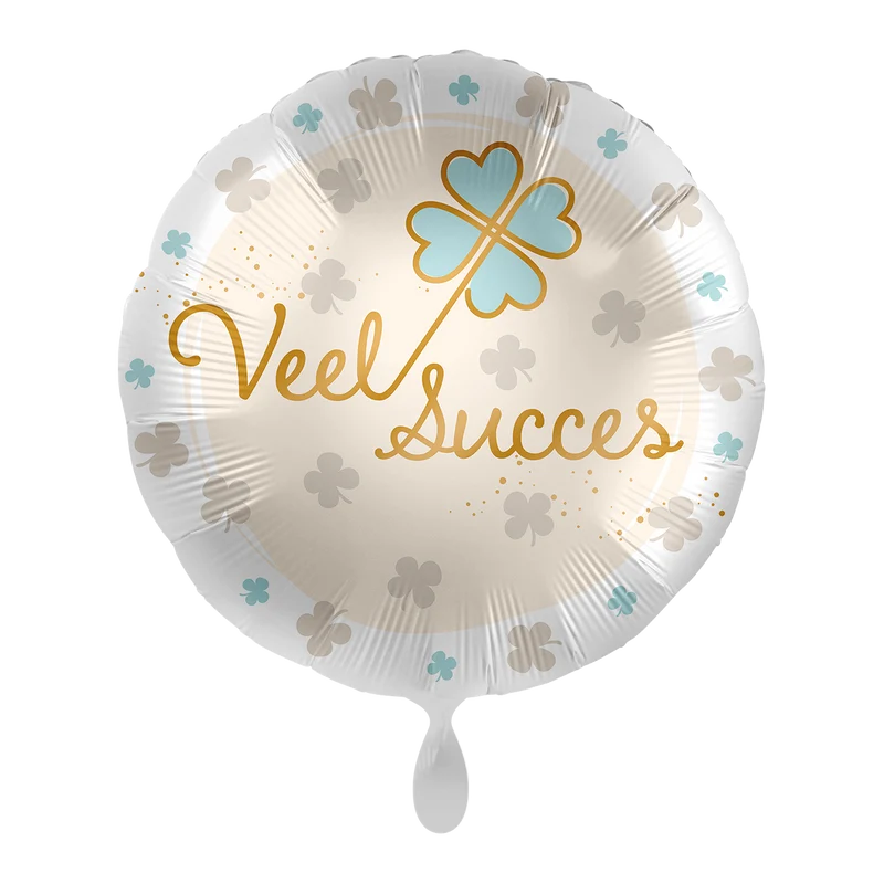 Folieballon Veel Succes