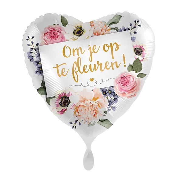 Folieballon Om je op te fleuren!