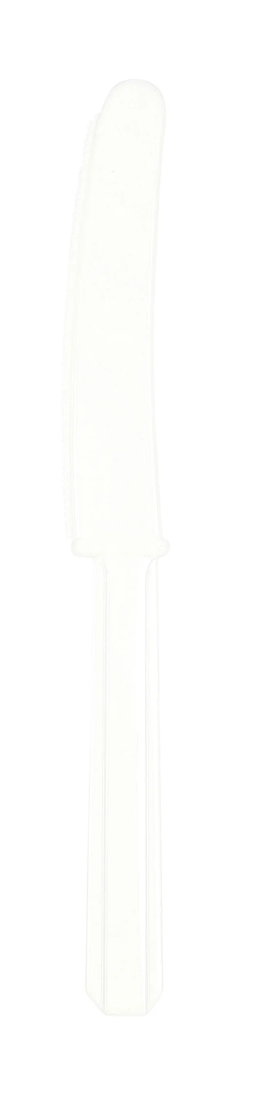 Messen plastic wit