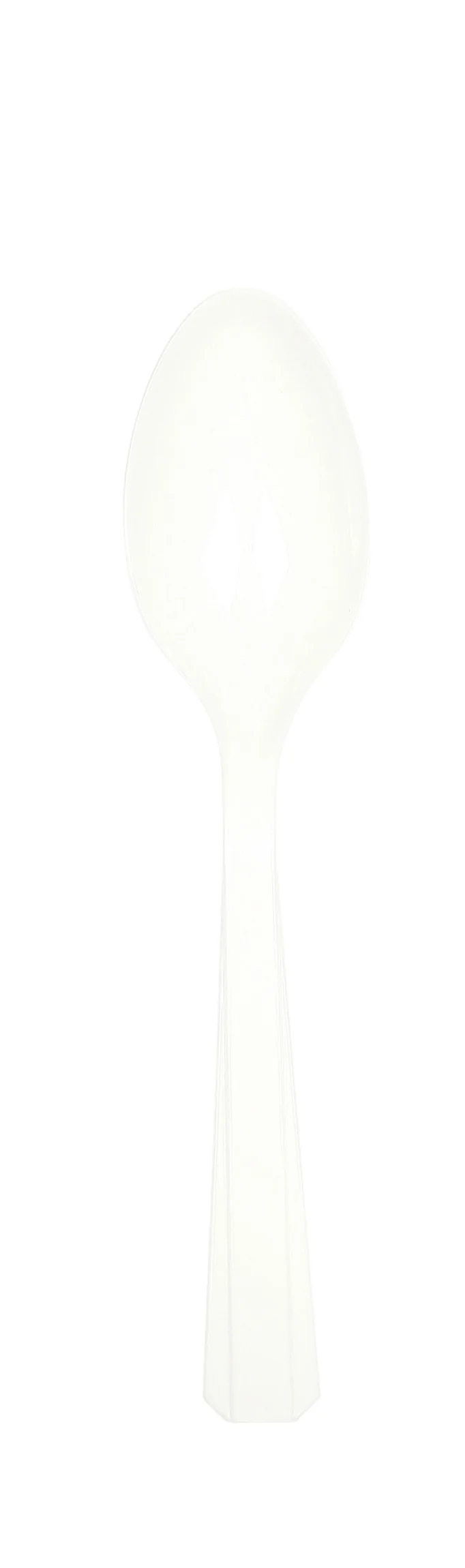 Lepels plastic wit