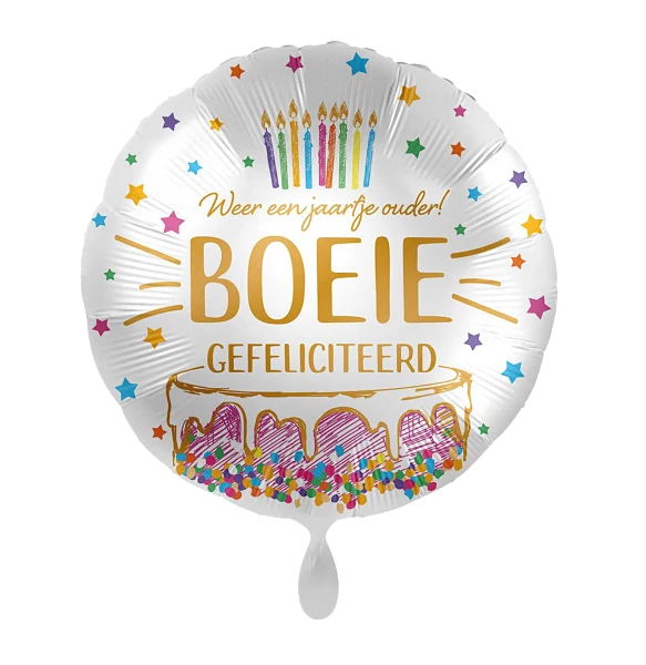Folieballon Gefeliciteerd Boeie!