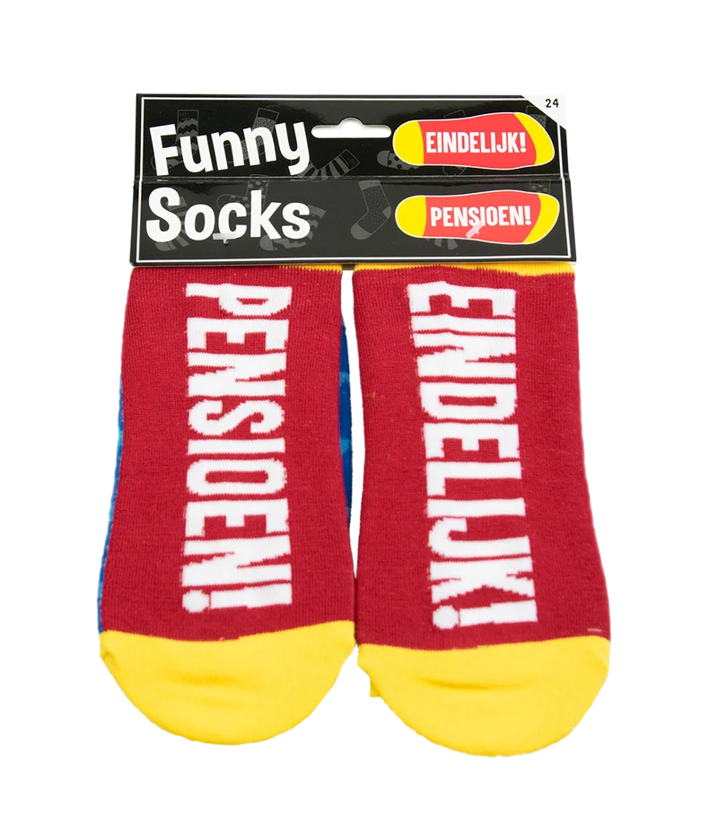 Fun sokken Pensioen