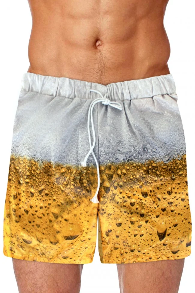 Bier zwembroek heren