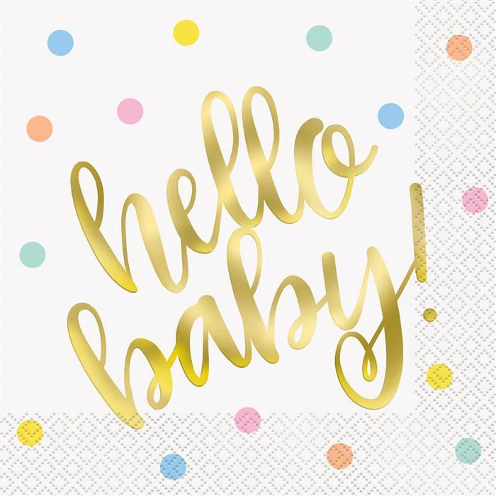 Hello Baby servetten