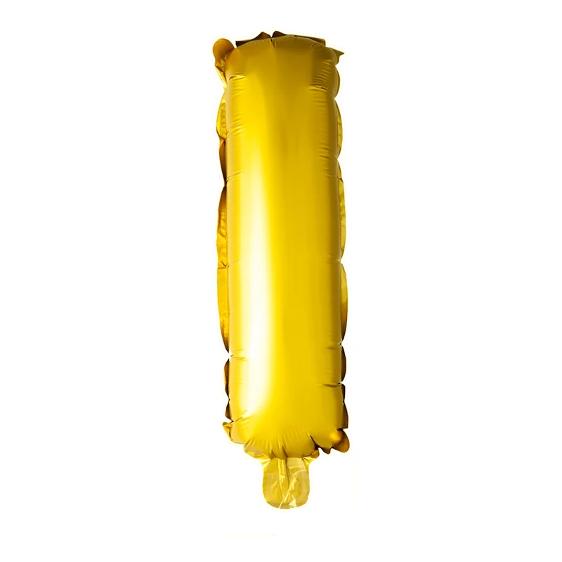 Letterballon I Goud 41 cm