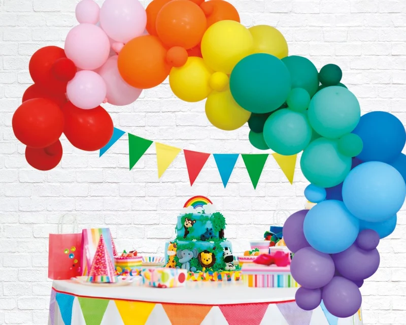 Balloon deco kit rainbow