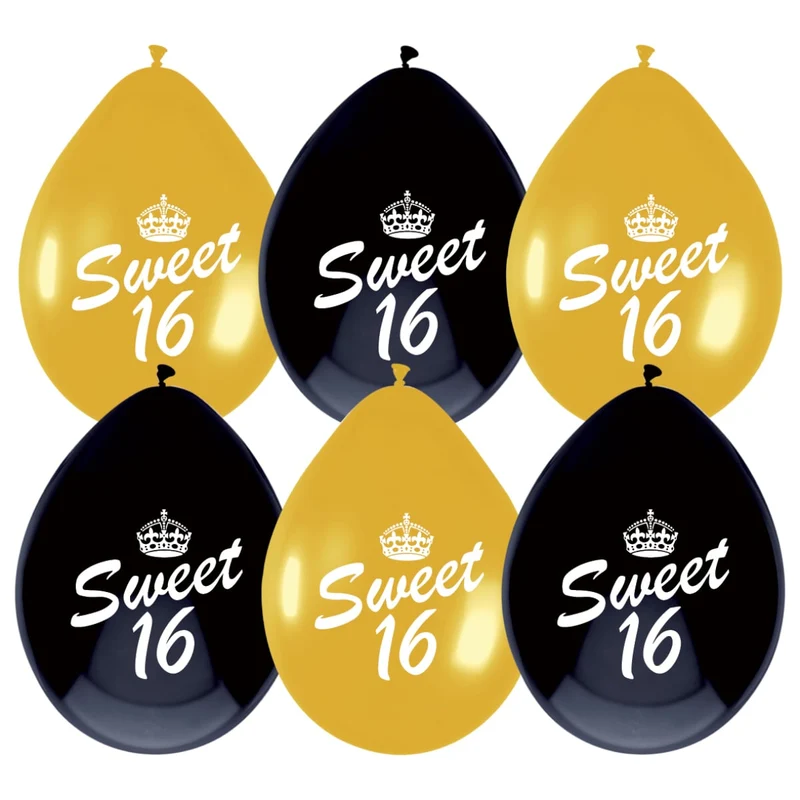 Ballonnen Sweet 16 jaar