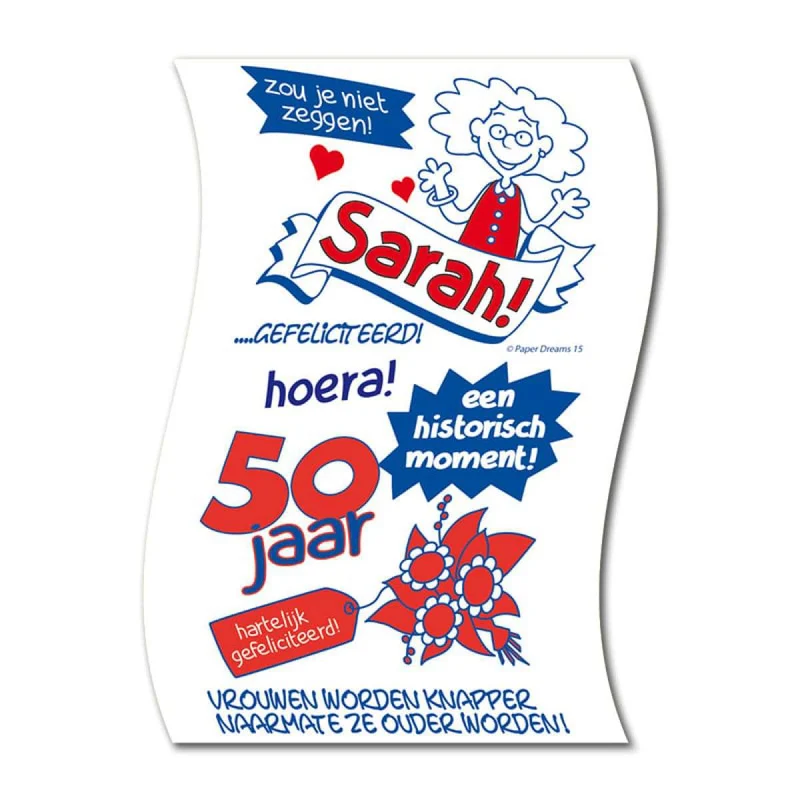Toiletpapier - Sarah