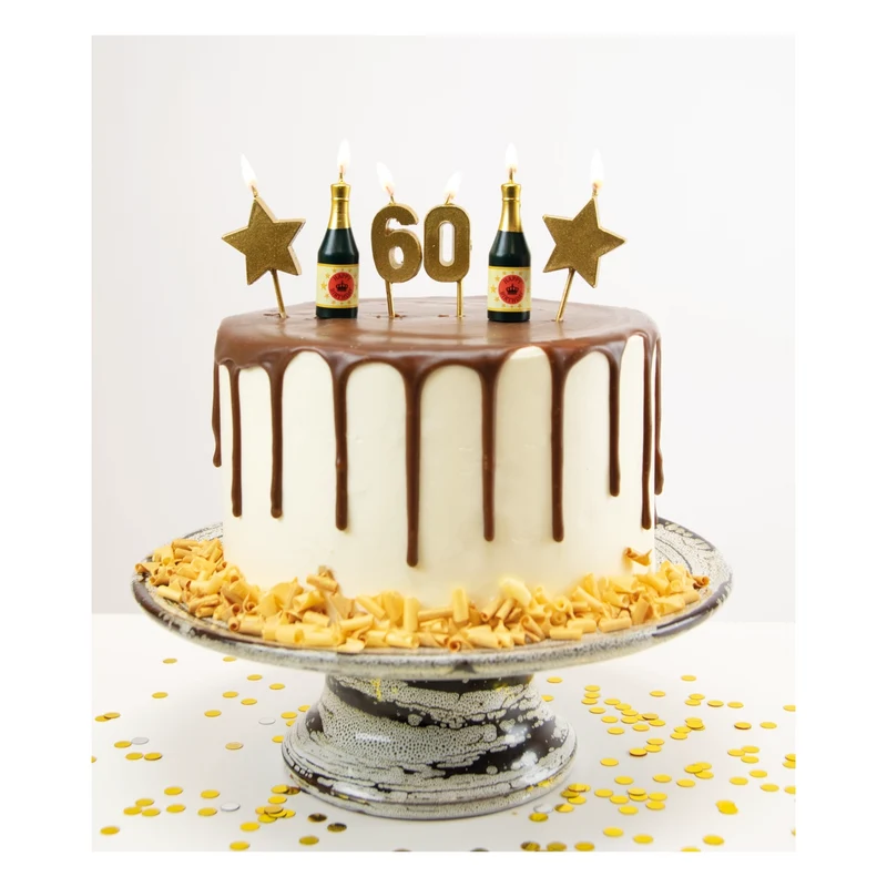 Verjaardag kaarsjes 60 jaar