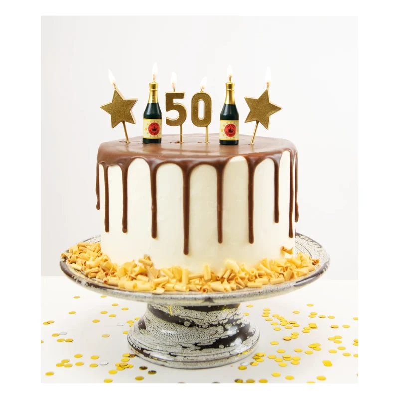 Verjaardag kaarsjes 50 jaar