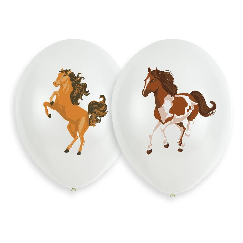 Beautiful Horses ballonnen 6 stuks 28cm