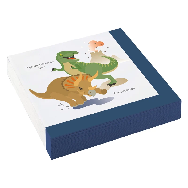 20 papieren servetten Happy Dinosaur