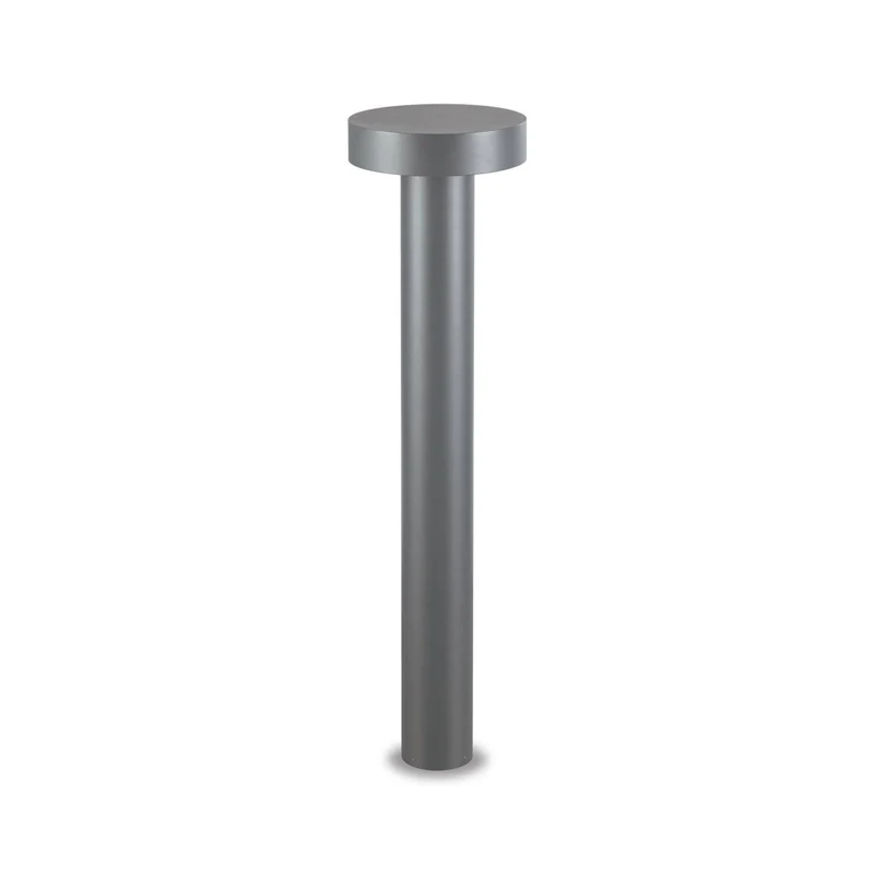 Ideal Lux Tesla - 4-lichts tuinpaal antraciet IP44