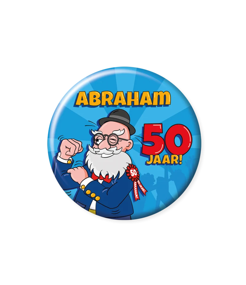 Button klein abraham cartoon