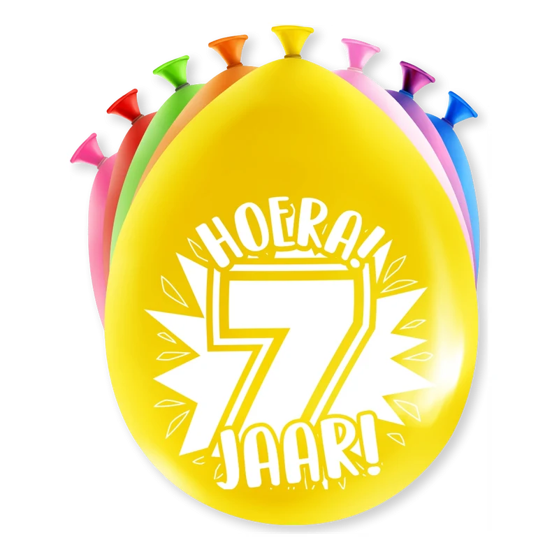 Feest Ballonnen - 7 jaar
