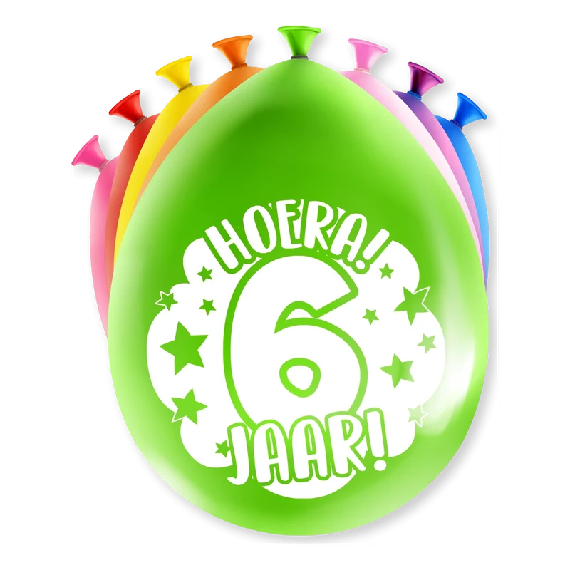 Feest Ballonnen - 6 jaar