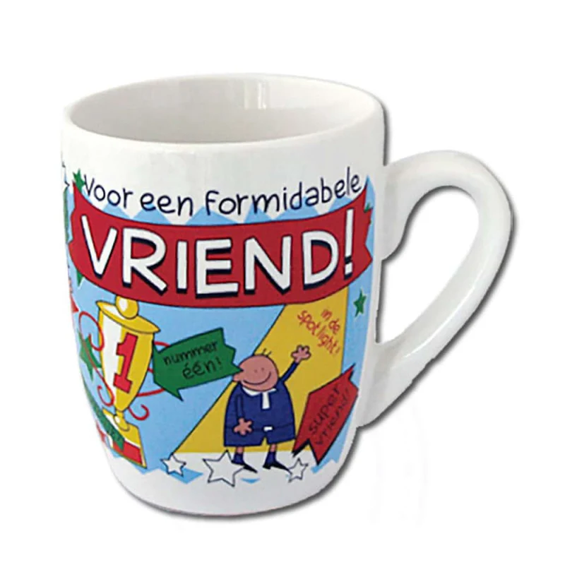 Mok Cartoon - Vriend