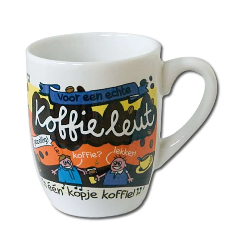 Mok Cartoon - Koffieleut