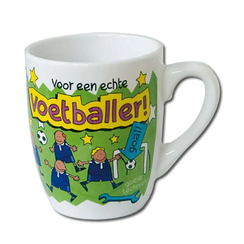 Mok Cartoon - Voetballer