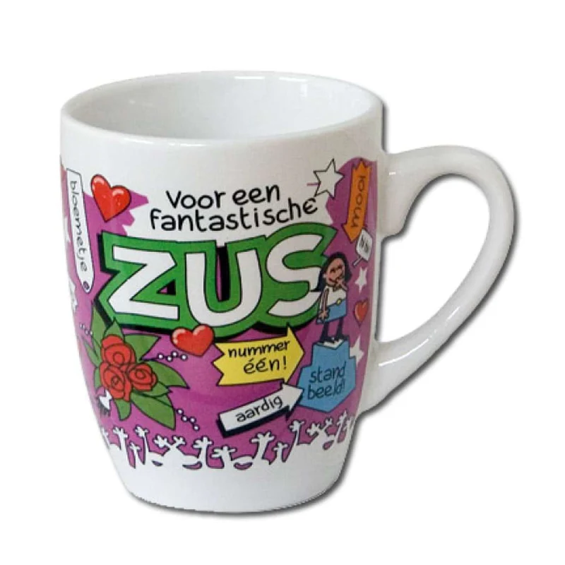 Cartoon mok - Zus