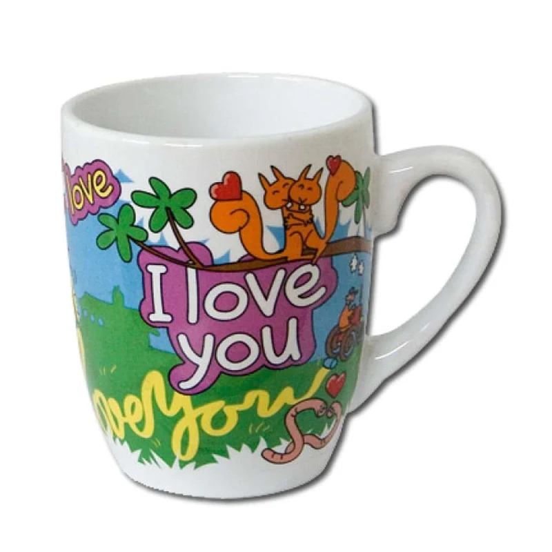 Mok Cartoon - I love you 1