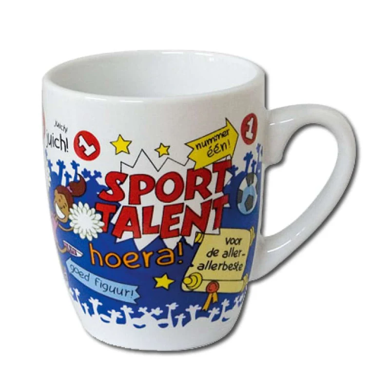 Mok Cartoon - Sporttalent