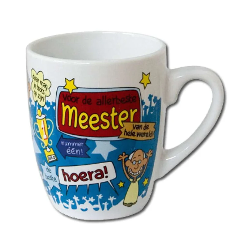 Mok Cartoon - Meester