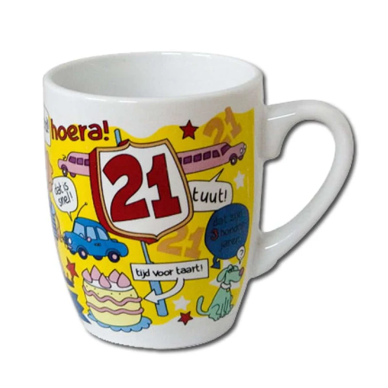 Mok Cartoon - 21 jaar