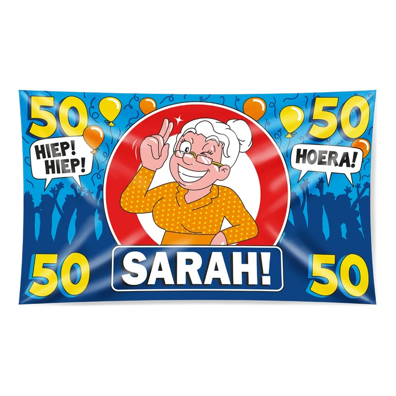 Gevel vlag - sarah