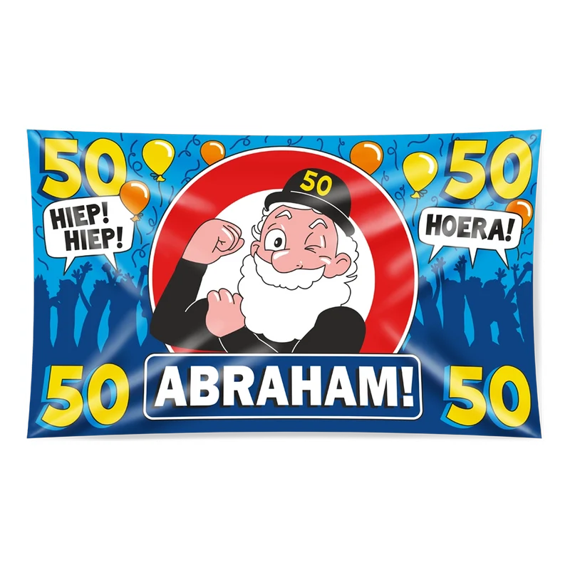 Gevel vlag - Abraham